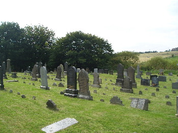 Upper burial ground